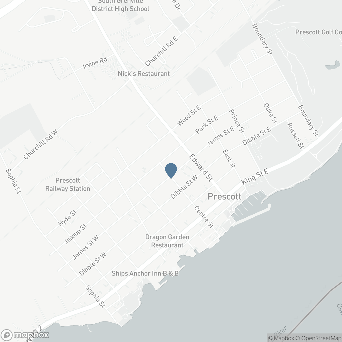 198 JAMES STREET W, Prescott, Ontario K0E 1T0